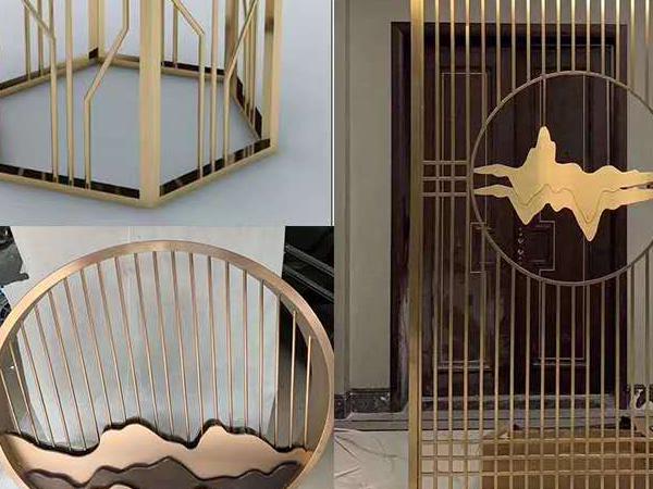 黃銅色鏤空（kōng）鋁隔（gé）斷（duàn）