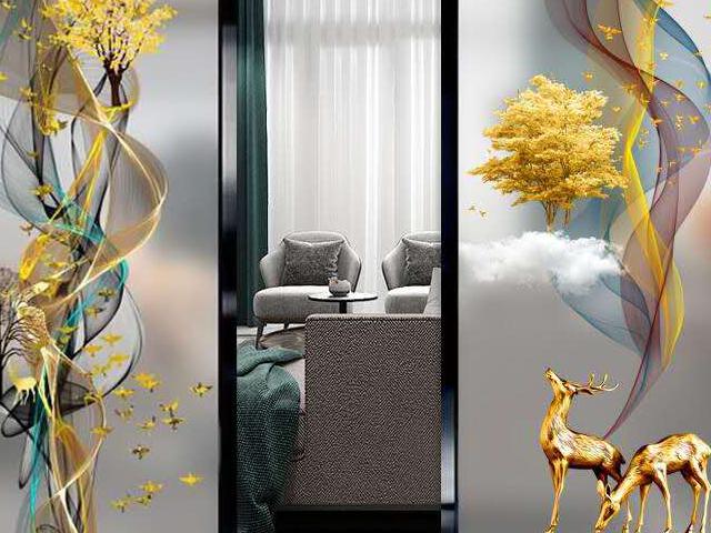 豪華別墅不鏽鋼屏風隔（gé）斷（duàn）