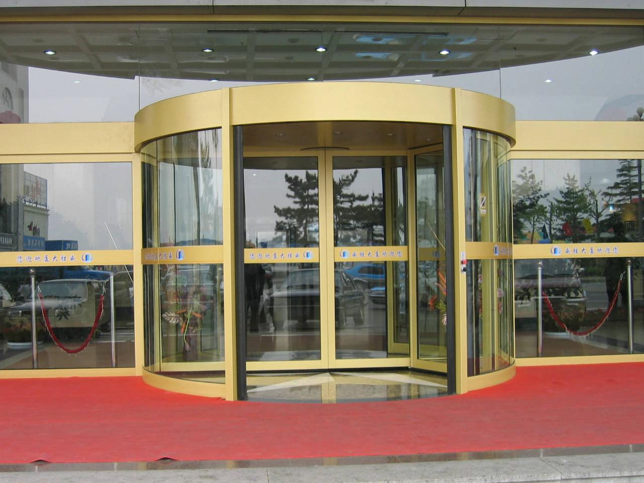 豪華（huá）兩翼自動旋轉門