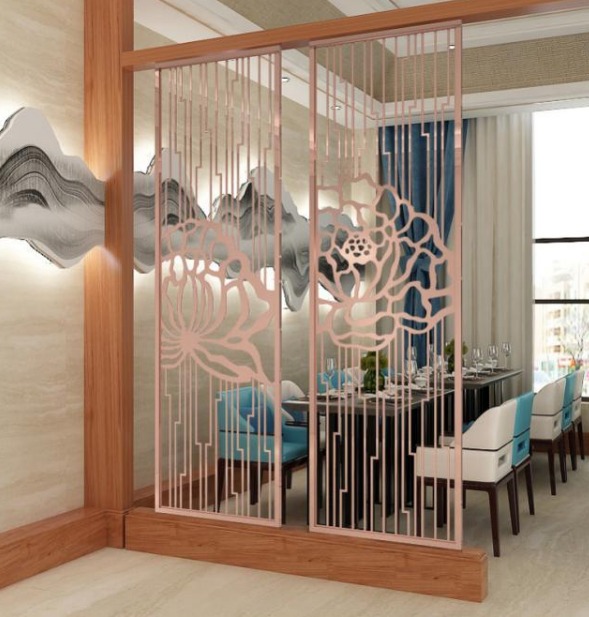 不鏽鋼（gāng）屏風在加工的時候需要注意哪些問題