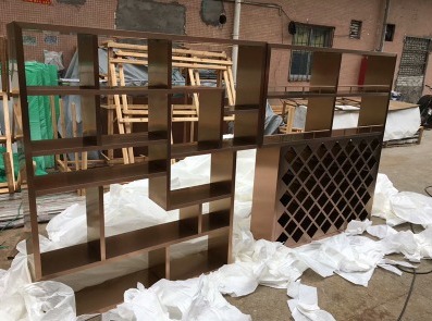 聊一聊彩色不鏽鋼屏風的應用前景