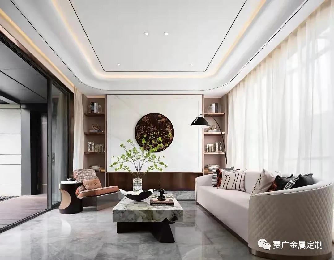 賽廣分（fèn）享（xiǎng）：簡約有格調，金屬點亮空間