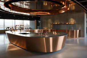 不鏽（xiù）鋼裝飾 | 空間冷（lěng）暖（nuǎn）結合的（de）力量