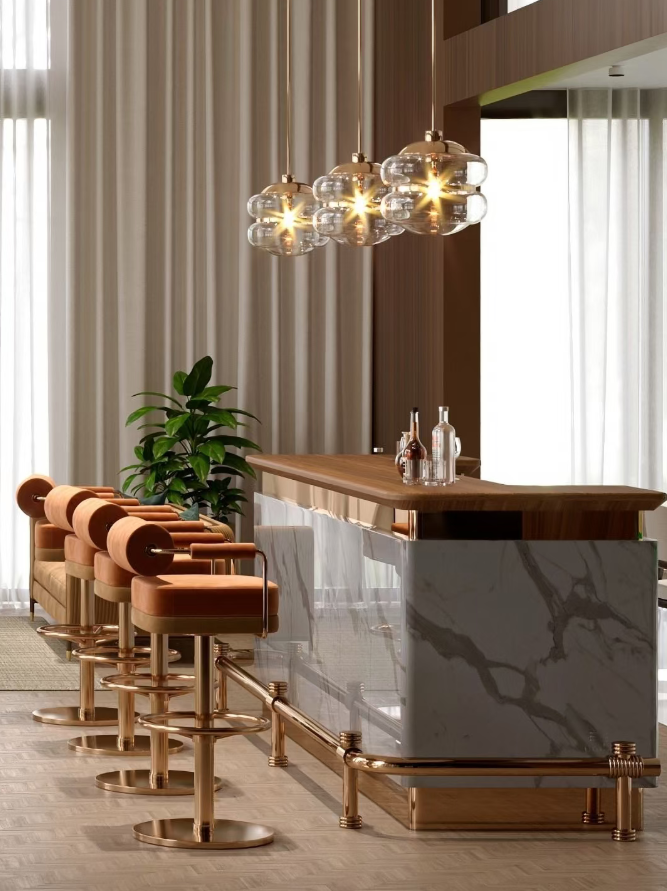 不鏽鋼材質家具，穩穩拿（ná）捏高級感！