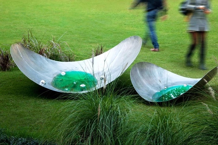 園林(lín)不鏽鋼雕塑 園林不鏽鋼雕塑