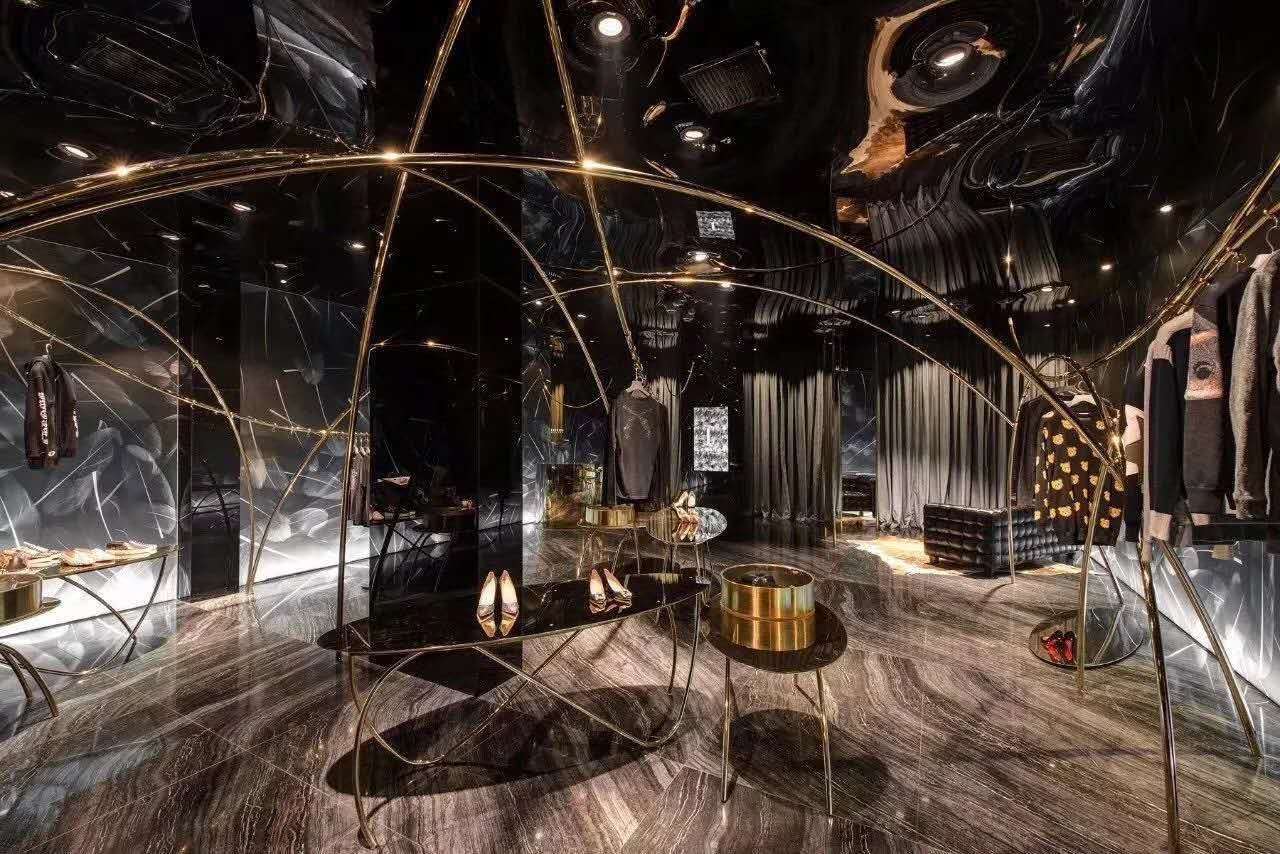 不鏽（xiù）鋼鏡麵與不鏽鋼烤漆結合