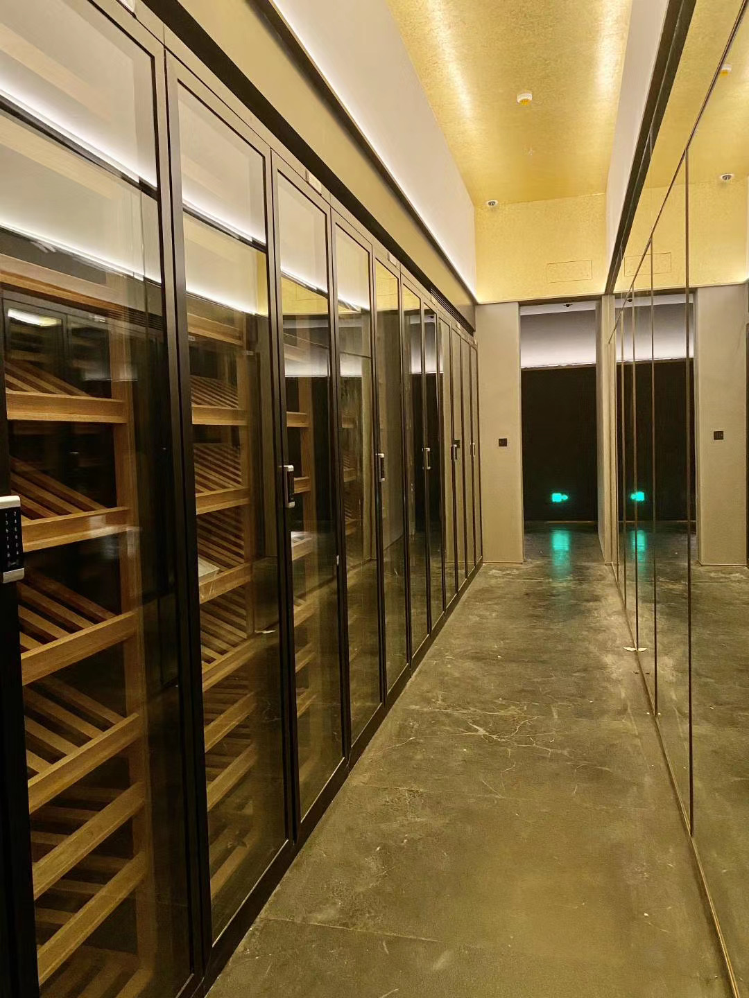 鈦(tài)金色不鏽鋼酒櫃 鈦金色不鏽鋼酒櫃