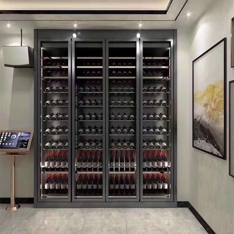 黑鈦（tài）色不鏽鋼酒櫃