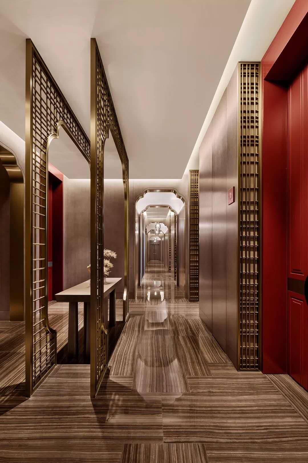 豪華（huá）五星級酒店不鏽鋼屏風隔斷