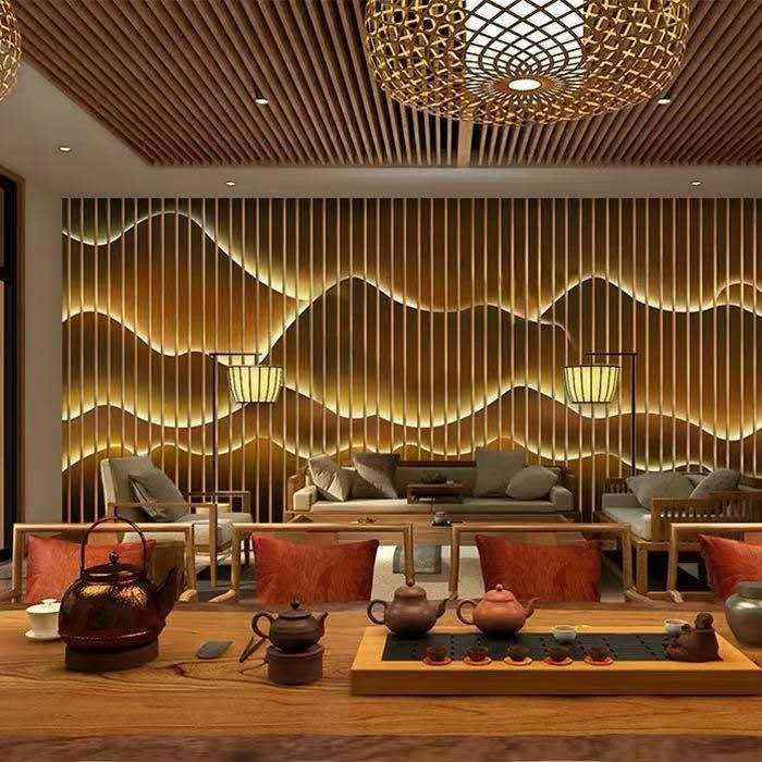 豪華家裝別墅不鏽鋼屏風隔斷