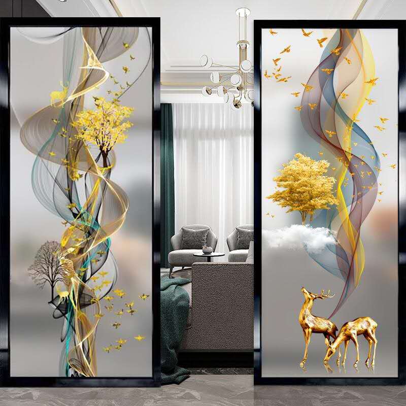 豪華別墅不（bú）鏽鋼屏（píng）風隔（gé）斷