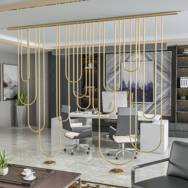 寫字樓辦公室不鏽（xiù）鋼屏風隔斷