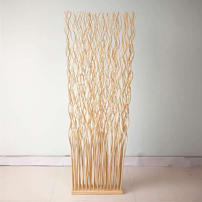 黃銅色鏤空鋁（lǚ）隔斷