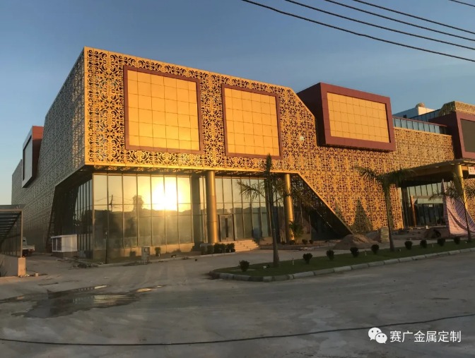 賽廣（guǎng）金屬案例---老撾萬象（xiàng）新酒店（diàn）